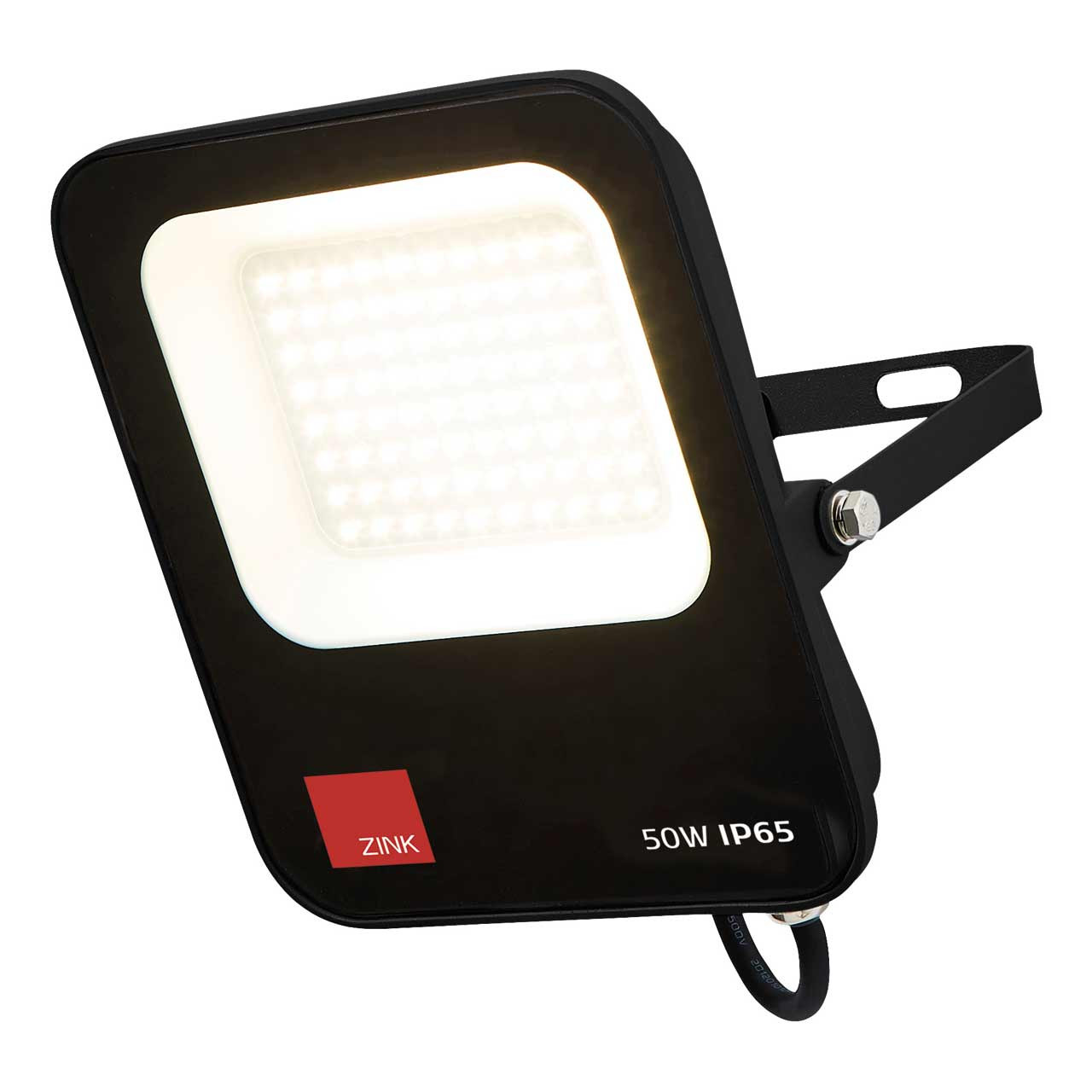 Photos - Floodlight / Street Light Zink REINA LED Slimline Floodlight 50W Daylight Black ZN-38689-BLK