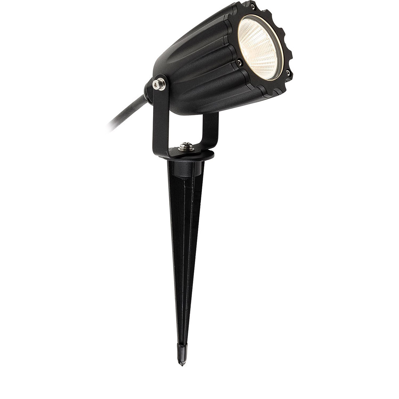 Firstlight Marley Modern Style LED Garden Spike 4.5W Warm White Black