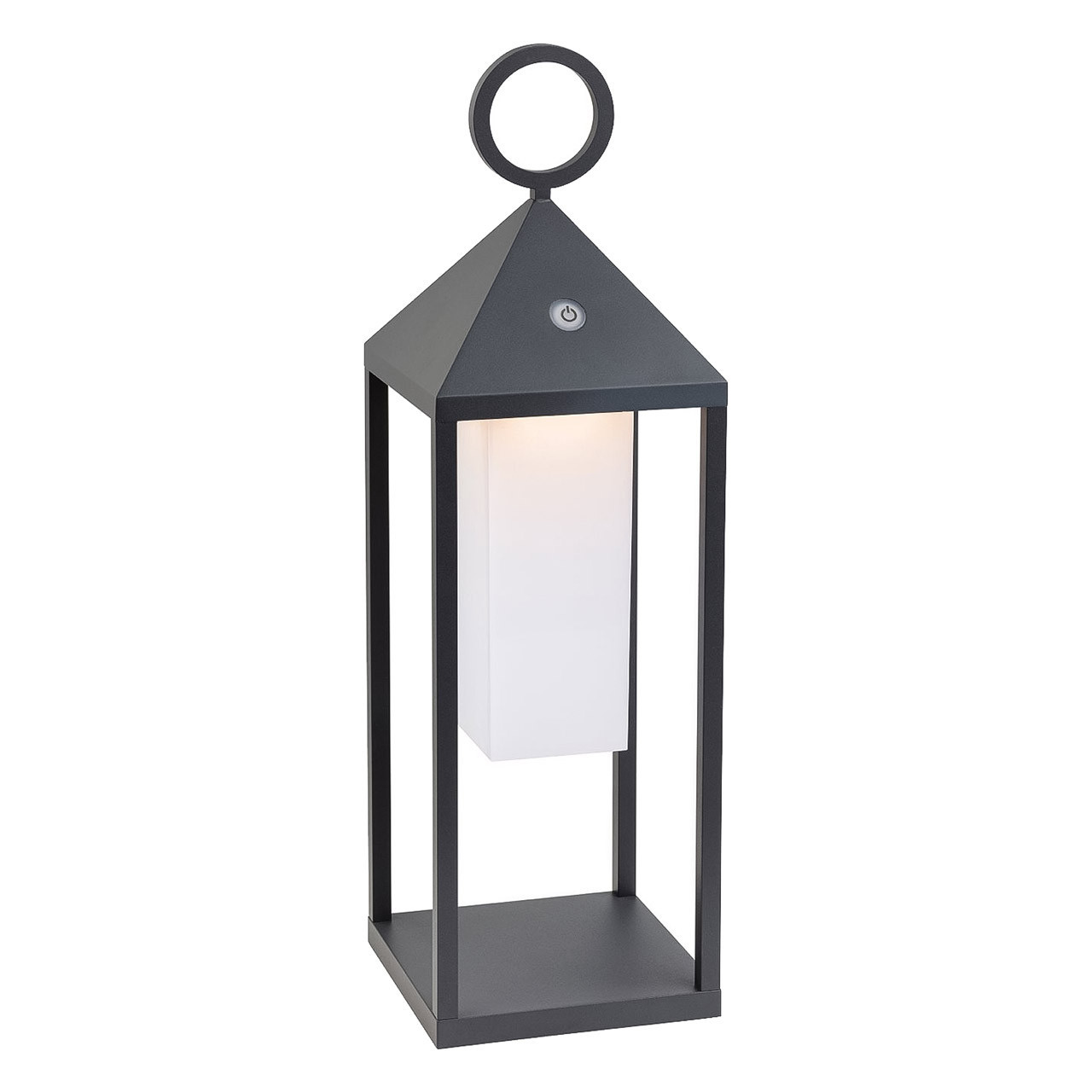 Firstlight Aruba Modern Style LED Lantern 2.2W Dimmable with Dimmer Control Graphite