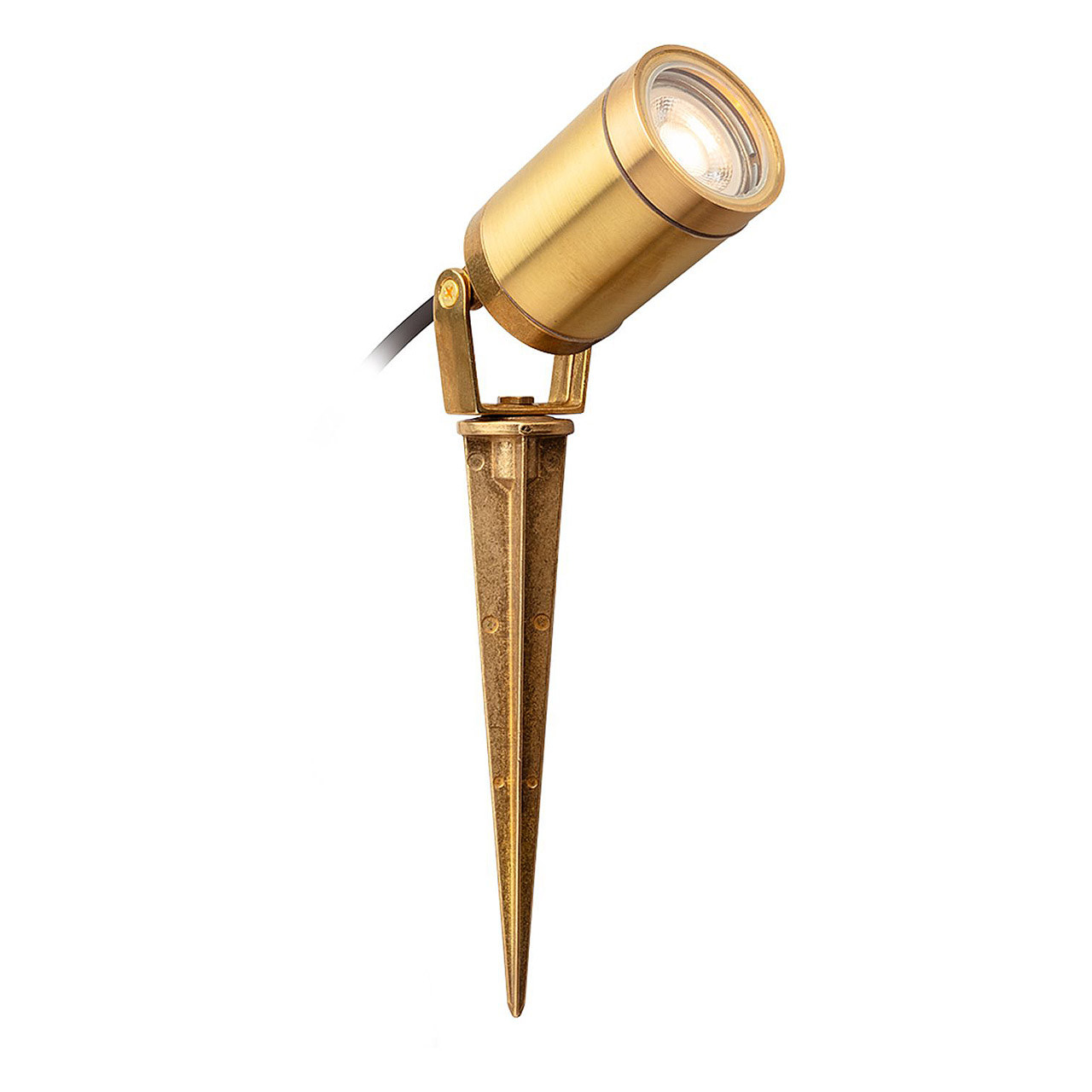 Image of Firstlight Nautic Traditional Style Garden Spike Brass