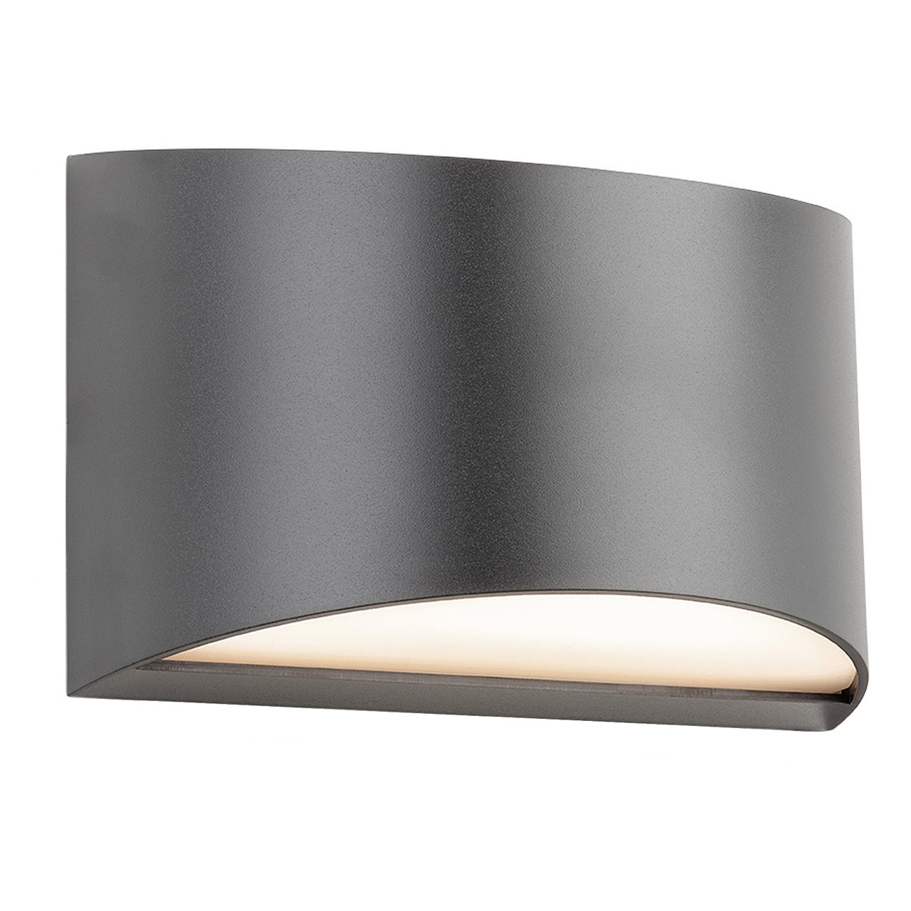 Firstlight Marco LED Anti-Corrosion Up and Down Wall Light 12W Warm White in Graphite Outdoor Garden