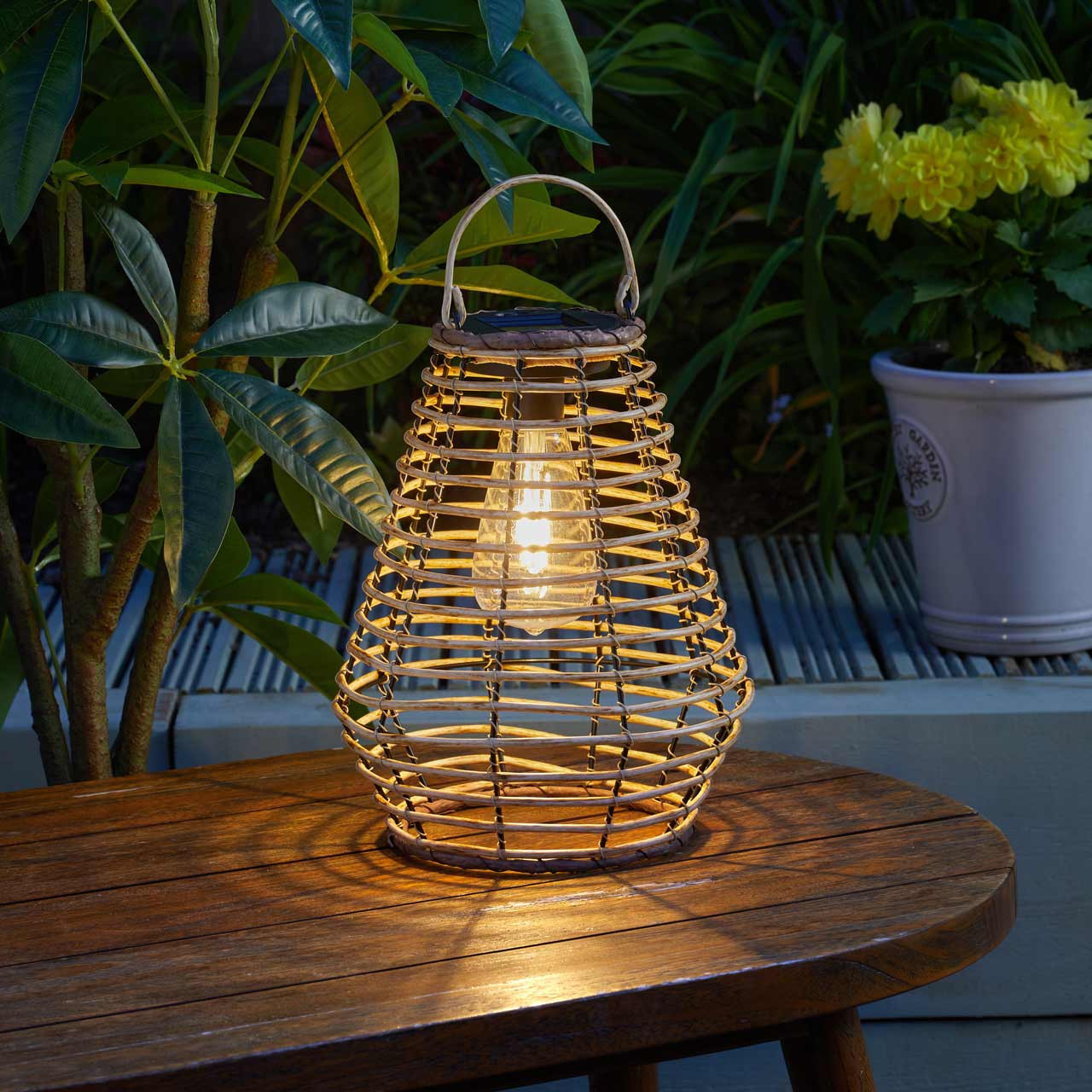 Image of Smart Solar Maris LED Solar Lantern - Natural