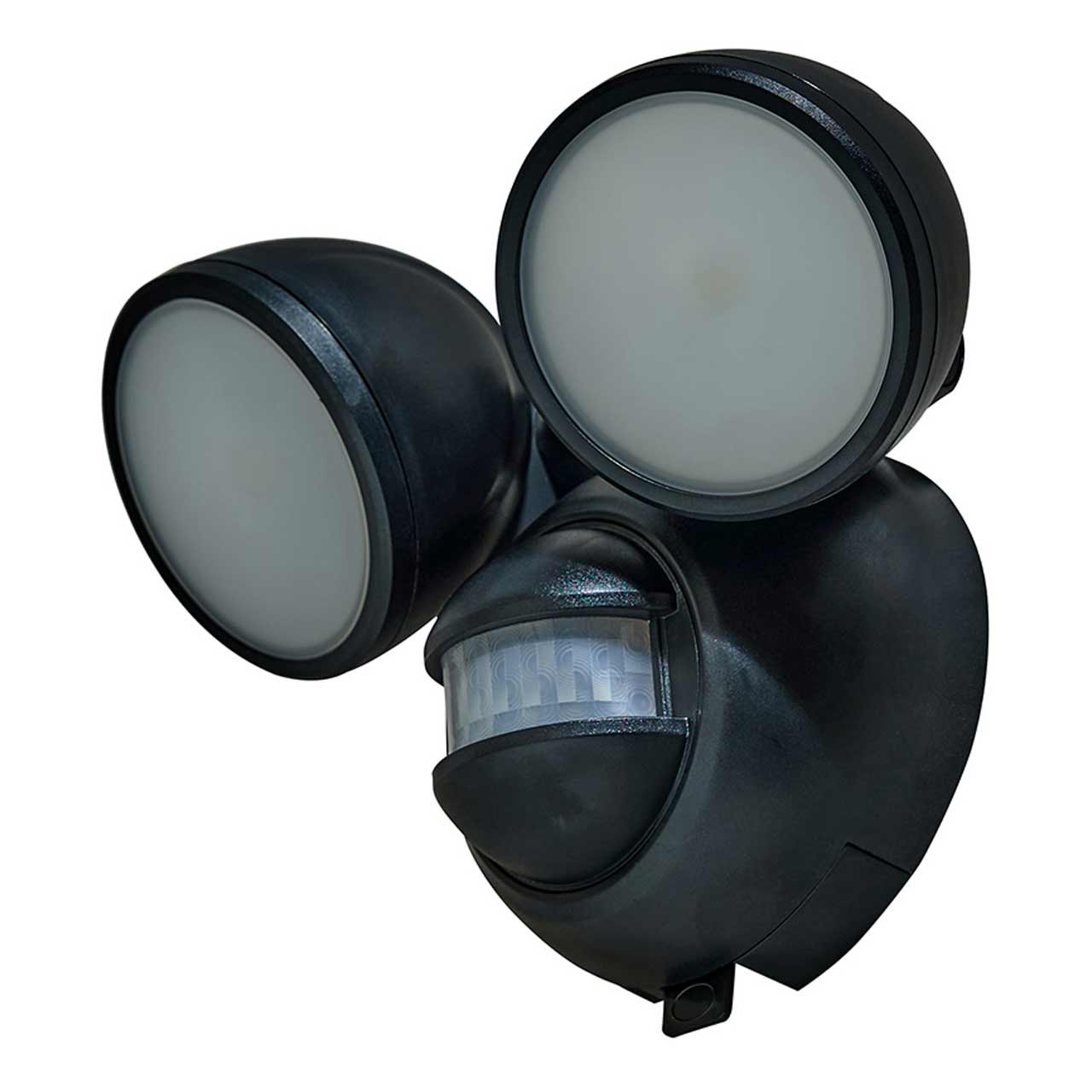 Image of Zink Felis Twin Spot Battery-Powered Security Spotlight with PIR Sensor Black