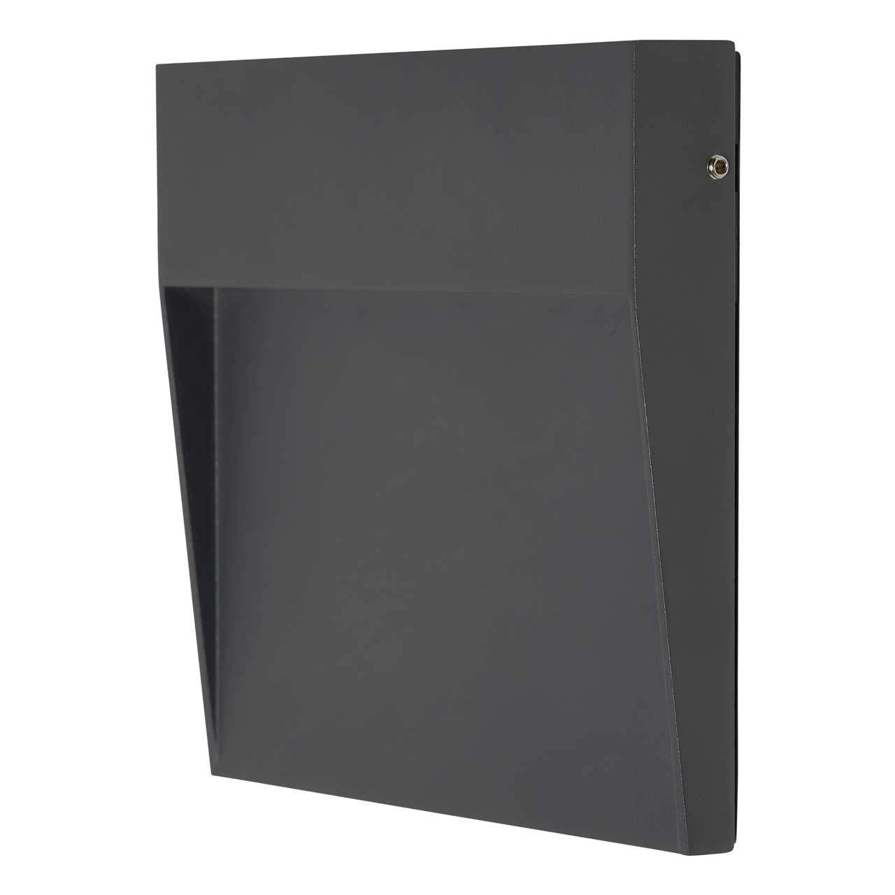 Image of Zink Puya 6W LED Square 16cm Guide Light Cool White in Anthracite
