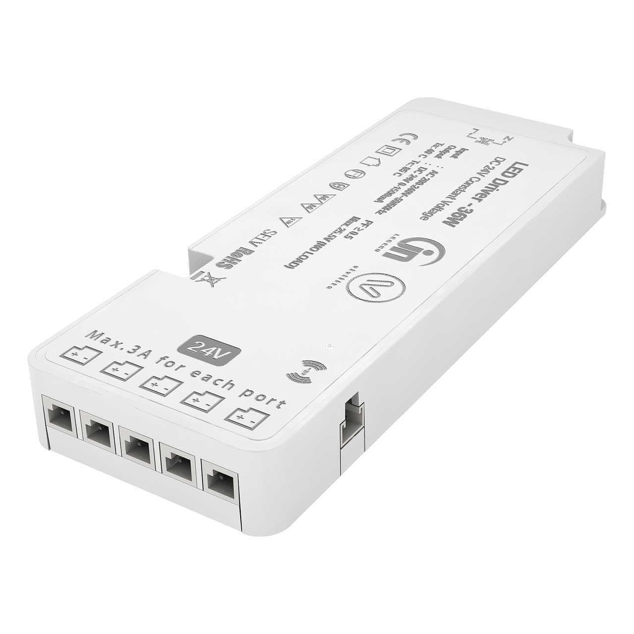 Image of Culina Konect Plug & Play 36W 5 Port Driver White