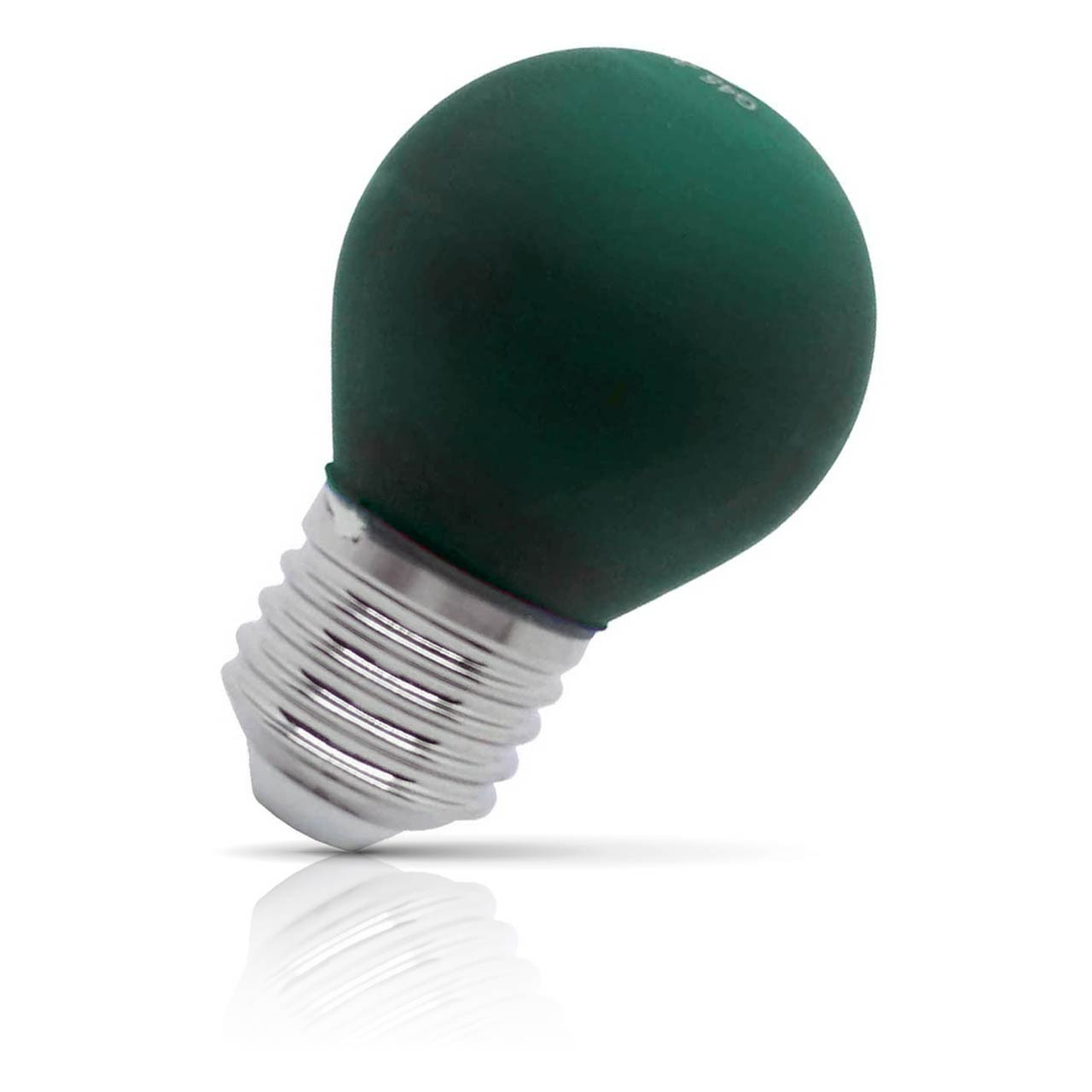 Opus Golfball LED Light Bulb E27 4W Green Round Screw Coloured