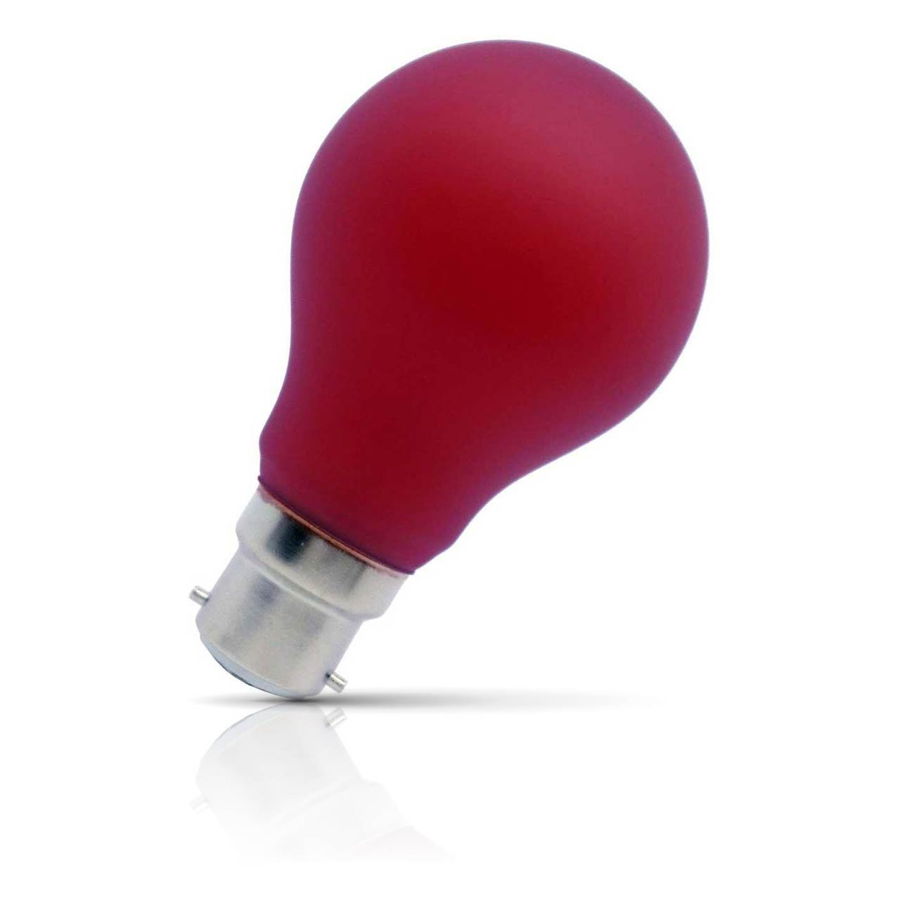 Opus GLS LED Light Bulb B22 4W Red Bayonet