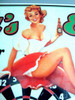 Bull's Eye Pin-Up Metal Sign