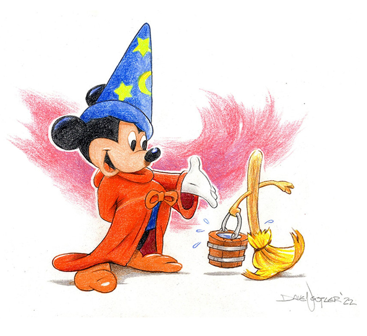 Original Disney Art Dave Nestler