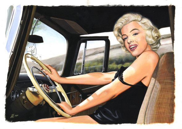 Marilyn Monroe 02 by Ed Lloyd Gragg