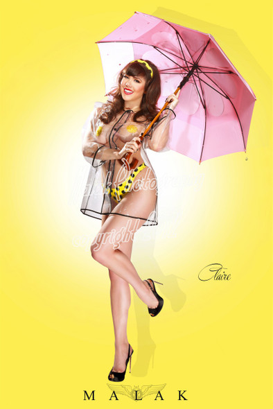 Claire Sinclair - Rainy Day Claire Print Malak