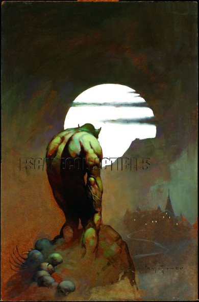 Nightstalker Print Art by Frank Frazetta