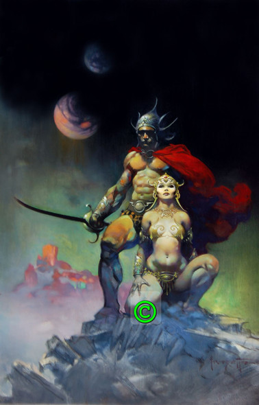 Swordsmen of Mars Frazetta