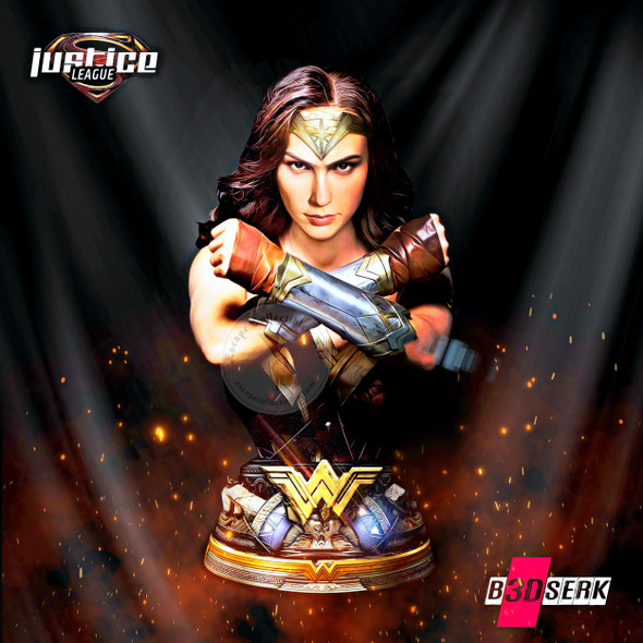 Wonder Woman Bust Figure Model Wonder Woman Bust Figure Model