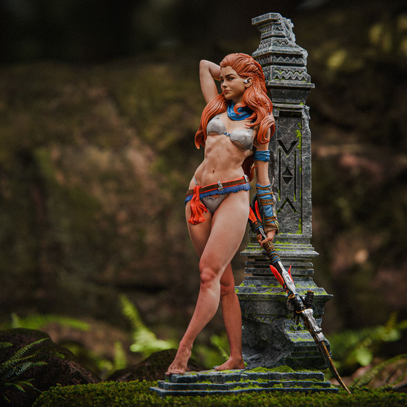 Aloy Unpainted Figure Model Kit