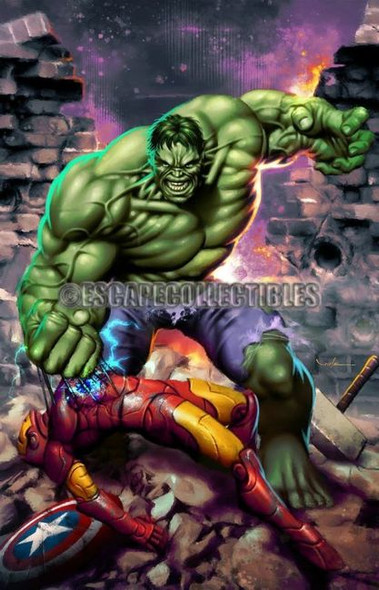 Hulk Smash Print Carlos Valenzuela