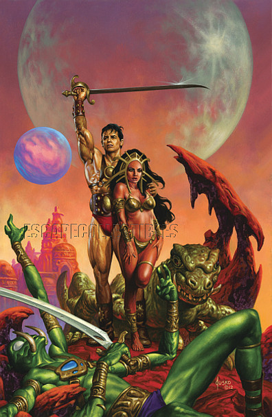 Joe Jusko John Carter 100th Anniversary