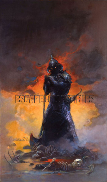 Death Dealer III Print Art by Frank Frazetta