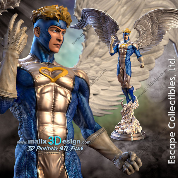 Angel X-Men 3D Model Kit