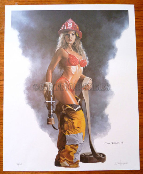 Dave Nestler Face the Fire Limited Edition Print