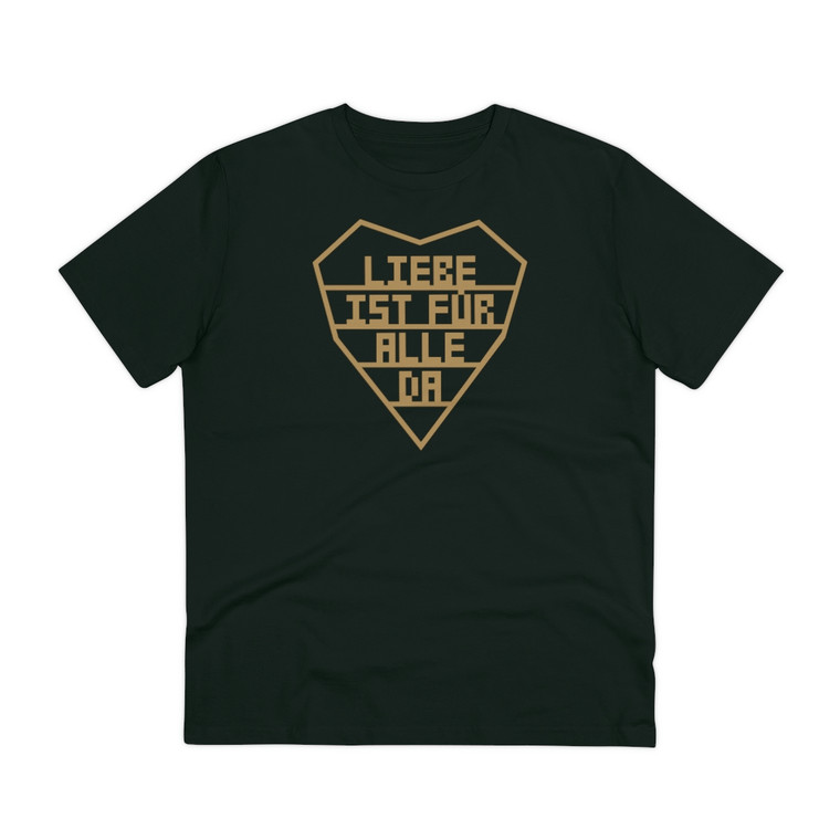 Liebe ist für alle da | Unisex Organic Cotton T-Shirt - Stanley/Stella STTU169