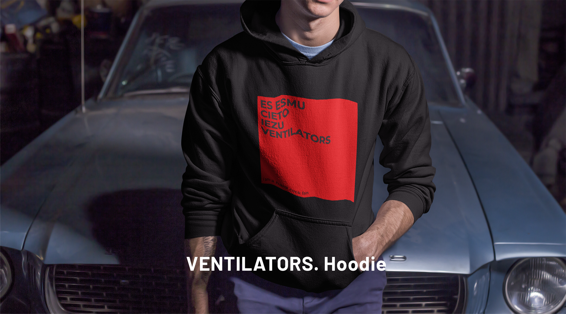 VENTILATORS Unisex Hoodie  With a large front pouch pocket and drawstrings in a matching color, this Unisex Heavy Blend Hoodie is a sure crowd-favorite. It’s soft, stylish, and perfect for cooler evenings. • 50% pre-shrunk cotton, 50% polyester • Air-jet spun yarn with a soft feel and reduced pilling • Double-lined hood with matching drawcord • Quarter-turned body to avoid crease down the middle • 1 × 1 athletic rib-knit cuffs and waistband with spandex • Front pouch pocket • Double-needle stitched collar, shoulders, armholes, cuffs, and hem