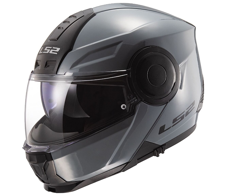 battleship motorcycle helmet LS2 Helmets Full Face Citation II (Gloss Gray LS2 Rapid FF353 Solid Motorcycle