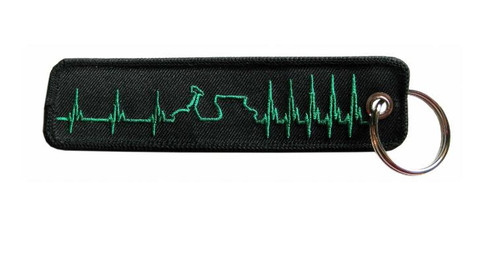  Key Chain - Scooter Heartbeat 