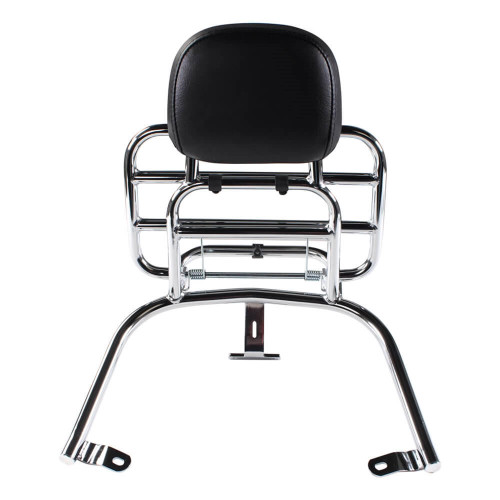  Prima Rear Rack (Backrest,Chome); Vespa LX50 and 150 