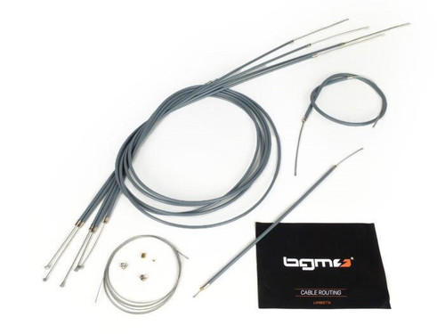  BGM Lambretta S1-GP/DL Teflon Lined Cable Set 