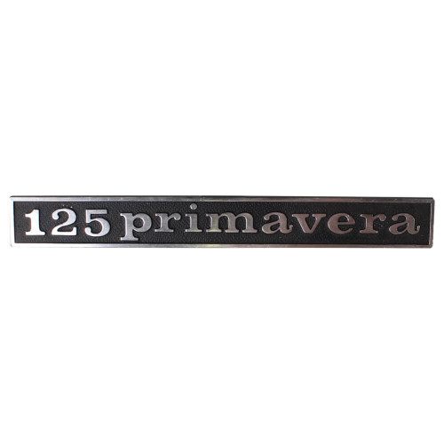 Emblem (rear) ; 125 Primavera Piston Ported by Scooterville Minnesota