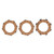 Mec Eur Clutch Cork Plates (Set of 3); VSX, VLX, VSE, VSD, VSB 