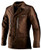 Corazzo Men's Corazzo Tempeste Jacket-Brown 