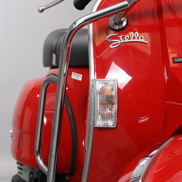  Cuppini, Front Crash Bars (Chrome, Drill Type) 