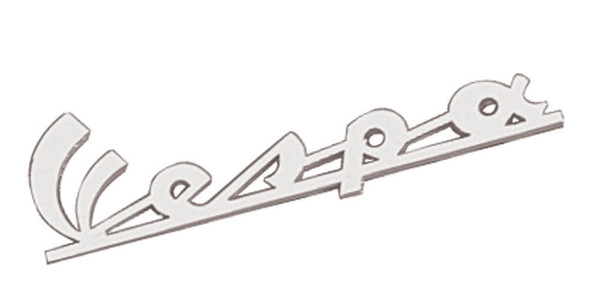  Vespa Legshield Emblem (Script); VSD, Rally 180, some Supers 