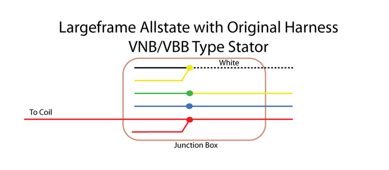 Wiring an Allstate to a Vespa VBB/VNB Type Stator