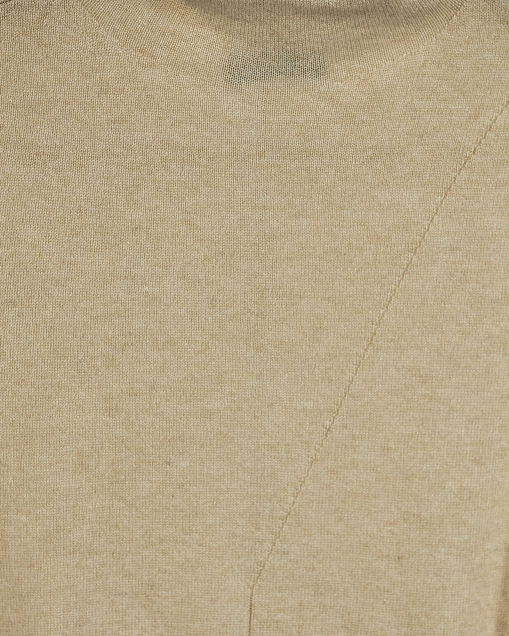 Close-up of soft cashmere vest in natural beige