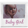 Pink Glittered Baby Girl 4x6 Inch Photo Frame - Perfect Gift