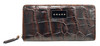 Leather Brown Zip Wallet