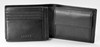 Mens 4 slot card holder with flap over coin compartment