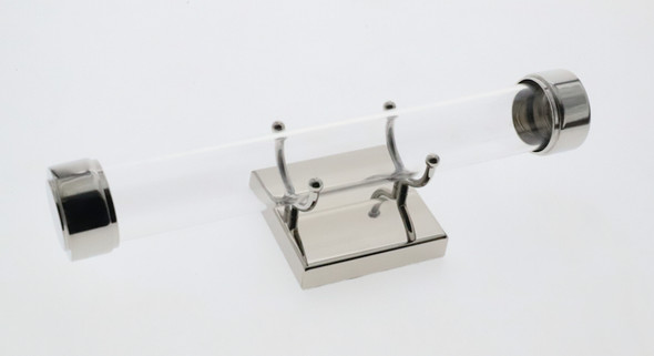 Plain perspex glass certificate holder with stand