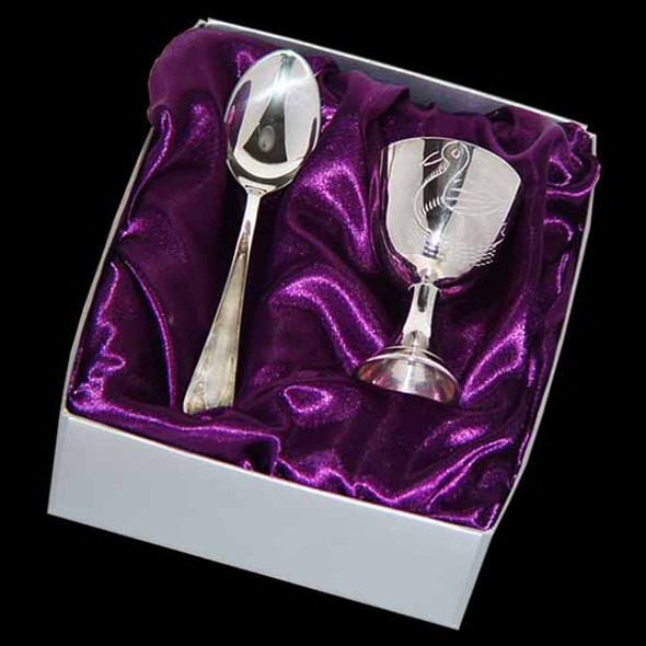 EGG CUP & SPOON SET