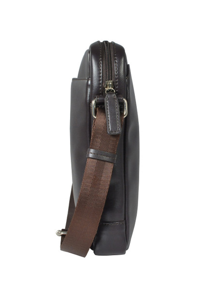 Processed Leather Oak Brown Body Bag