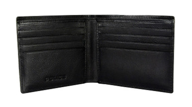 SMT L.P Wallet For Man & Boy's Pure Leather Colour (Black). Formal