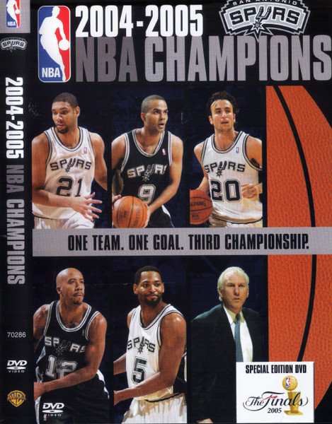 2004-2005 NBA Champions - San Antonio Spurs