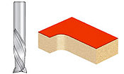 Mèches de toupie CNC à goujure hélicoïdale en carbure monobloc pour le mortaisage