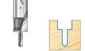 Screw Slot Router Bits Profile