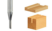 Straight Plunge Router Bits Profile