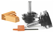 router bit set for stile and rail doors or frame and panel doors