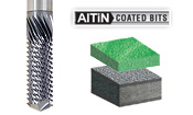 High Performance Solid Carbide AlTiN Coated 135° Drill Point for Fiberglass and Composite Materials